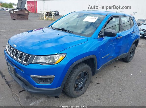 3C4NJDABXHT646171 2017 JEEP NEW COMPASS Blue 