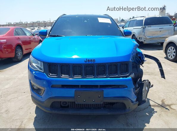 3C4NJDBB2MT592745 2021 JEEP COMPASS Синий Вид щитка приборов