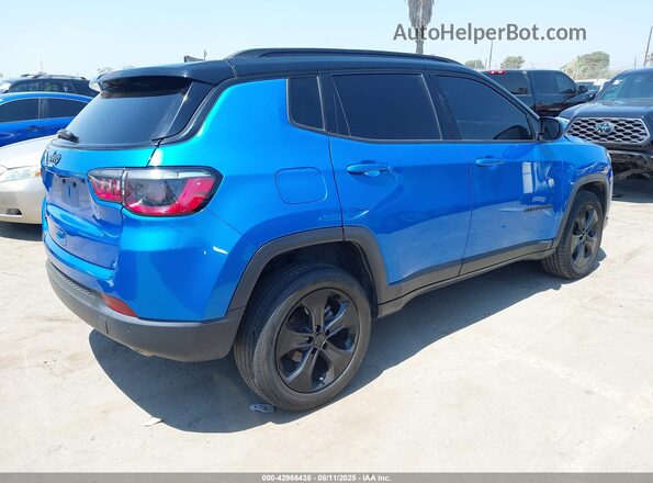 3C4NJDBB2MT592745 2021 JEEP COMPASS Синий Задняя правая четверть