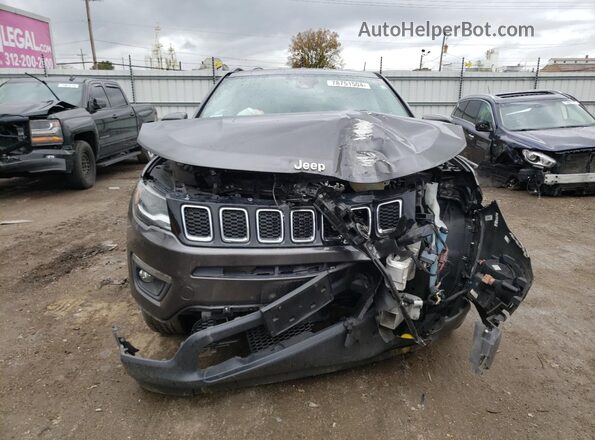 3C4NJDBB3JT392453 2018 JEEP COMPASS Gray 