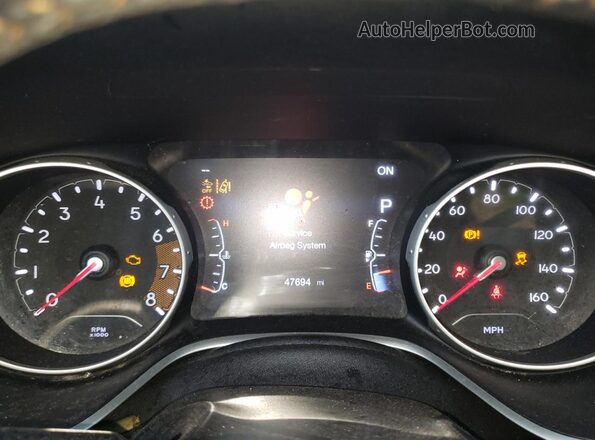 3C4NJDBB3JT392453 2018 JEEP COMPASS Gray 