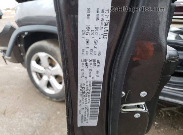 3C4NJDBB3JT392453 2018 JEEP COMPASS Gray 