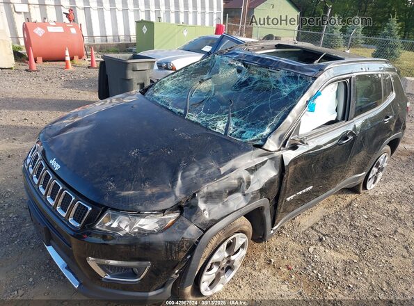 3C4NJDCB0MT534969 2021 JEEP COMPASS Black Front view