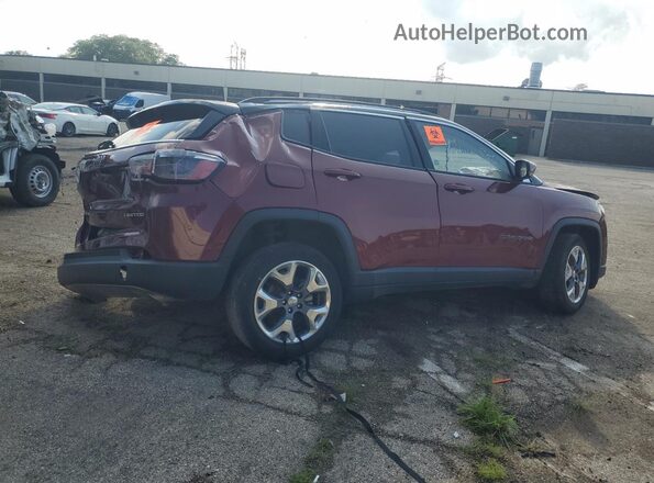 3C4NJDCB3MT603539 2021 JEEP COMPASS Burgundy 