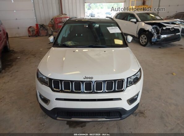 3C4NJDCB6KT806308 2019 JEEP COMPASS White Սարքավորումների վահանակի տեսք