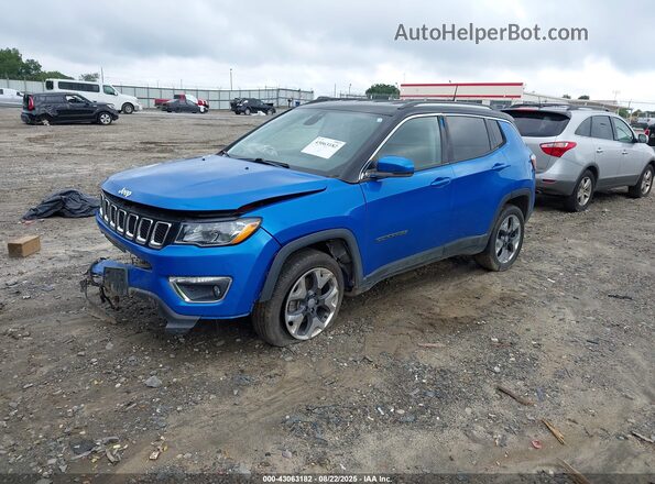 3C4NJDCB7LT208827 2020 JEEP COMPASS Blue Front left