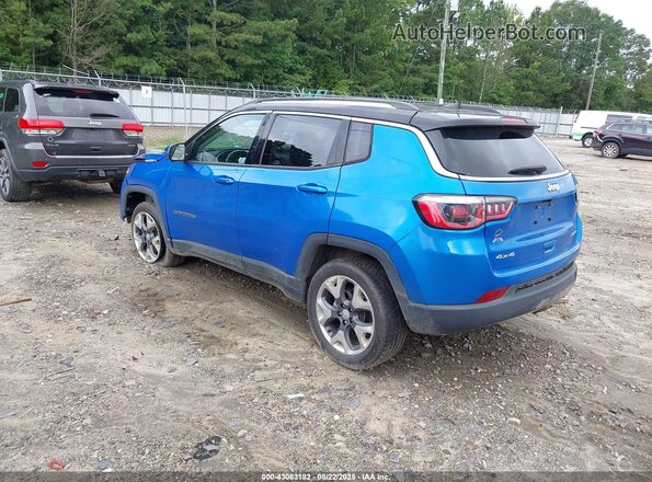 3C4NJDCB7LT208827 2020 JEEP COMPASS Blue Rear left
