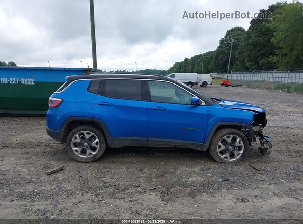 3C4NJDCB7LT208827 2020 JEEP COMPASS Blue Rear interior view