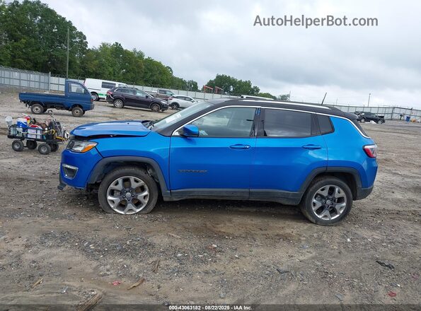 3C4NJDCB7LT208827 2020 JEEP COMPASS Blue 360 interior view