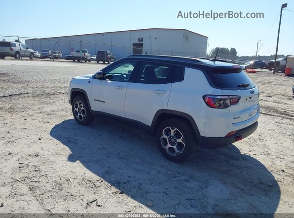 3C4NJDDB5NT133241 2022 JEEP COMPASS White Հետևի ձախ