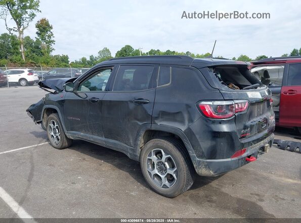 3C4NJDDB6NT195117 2022 JEEP COMPASS Черный Задняя левая четверть