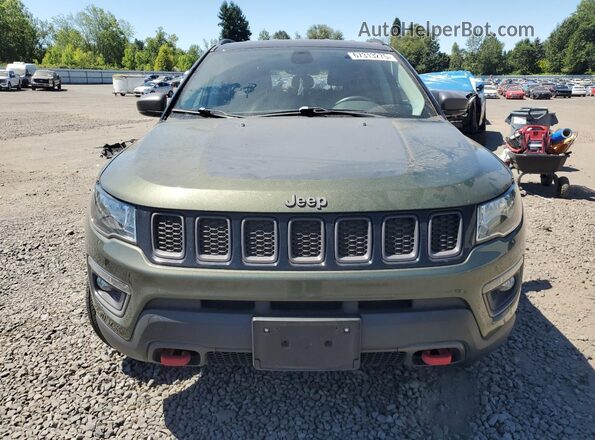 3C4NJDDB7JT376575 2018 JEEP COMPASS Green 