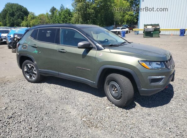 3C4NJDDB7JT376575 2018 JEEP COMPASS Green 