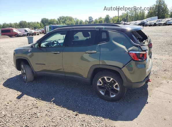3C4NJDDB7JT376575 2018 JEEP COMPASS Green 