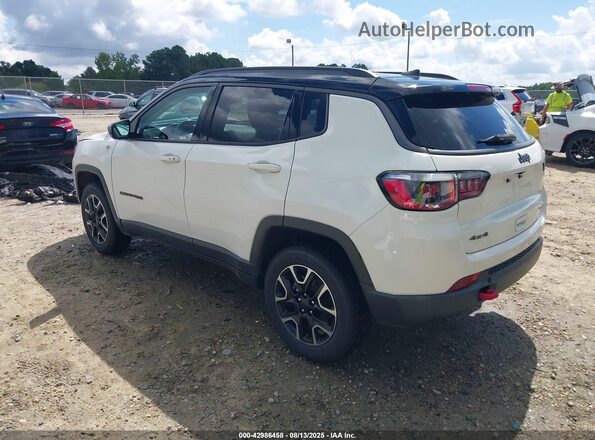 3C4NJDDB7LT189632 2020 JEEP COMPASS White Tył lewy
