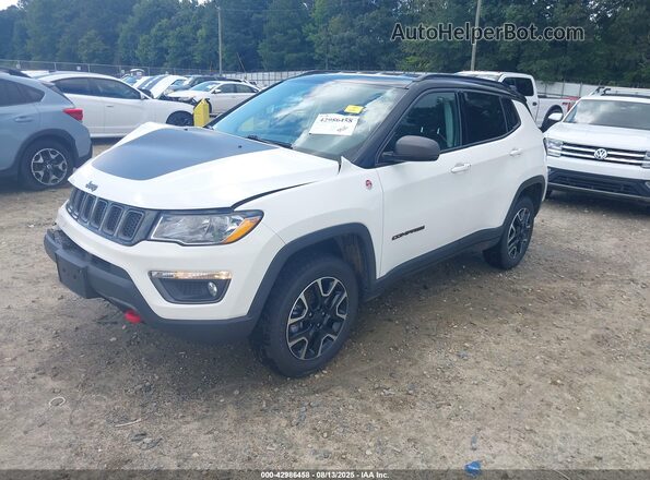 3C4NJDDB7LT189632 2020 JEEP COMPASS White Przód lewy