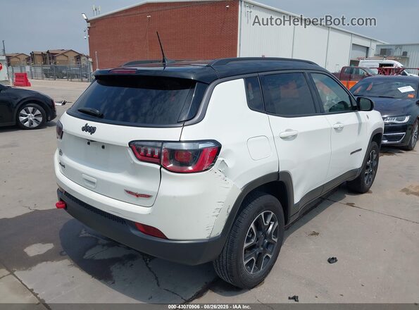 3C4NJDDB8LT163069 2020 JEEP COMPASS White Rear right