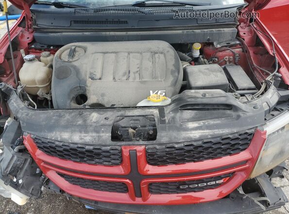 3C4PDCEG7JT474610 2018 DODGE JOURNEY Red 