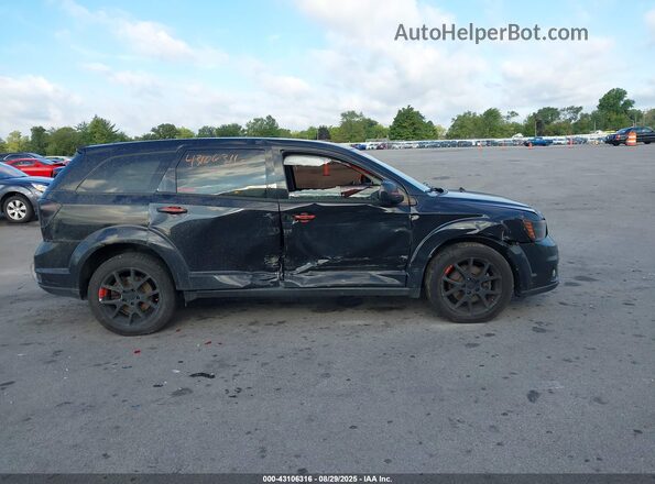 3C4PDDEG3GT242939 2016 DODGE JOURNEY Black უკანა სალონის ხედი