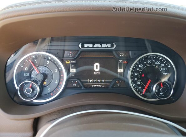 3C63RRJL9NG116582 2022 RAM 3500 Белый Вид щитка приборов
