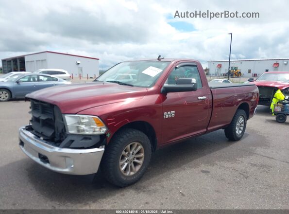 3C6JR7EGXGG185597 2016 RAM 1500 Maroon 
