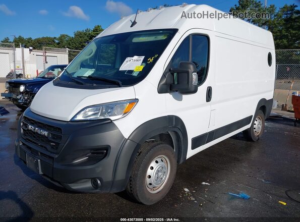 3C6LRVCG1PE556447 2023 RAM PROMASTER 2500 White Առջևի ձախ երեք քառորդ տեսարան