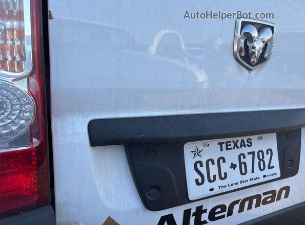 3C6LRVDG8NE123039 2022 RAM PROMASTER 2500  Rear view
