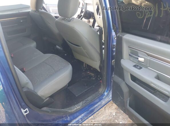 3C6RR7LTXJG143442 2018 RAM 1500 Blue VIN კოდის სტიკერის ხედი