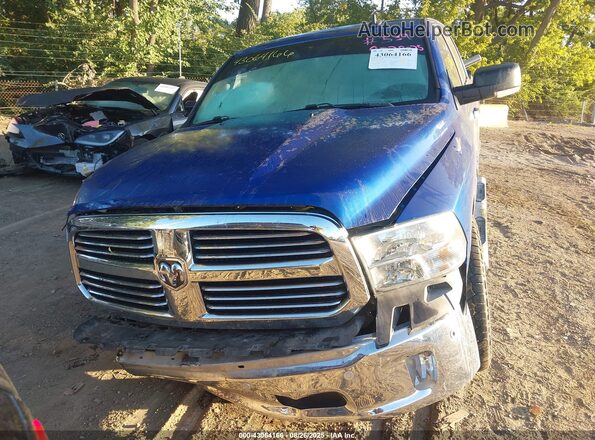 3C6RR7LTXJG143442 2018 RAM 1500 Blue უკანა სალონის ხედი