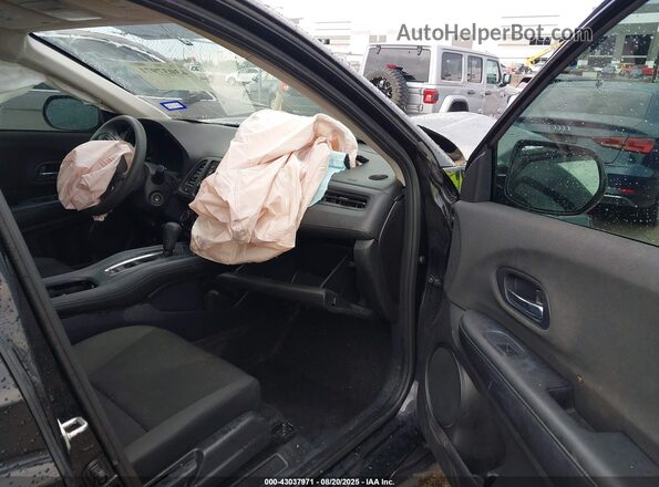 3CZRU5H37MM727558 2021 HONDA HR-V Черный Вид салона спереди