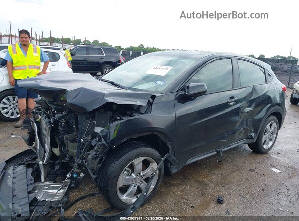 3CZRU5H37MM727558 2021 HONDA HR-V Черный Передняя левая четверть