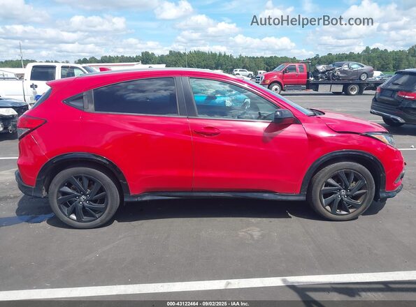 3CZRU6H17NM736461 2022 HONDA HR-V Красный Вид задней части салона
