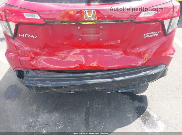 3CZRU6H17NM736461 2022 HONDA HR-V Красный Вид спереди