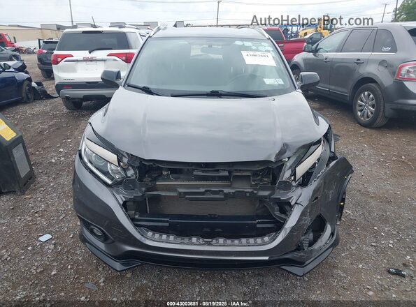 3CZRU6H19MM727212 2021 HONDA HR-V Gray Вид панелі приладів