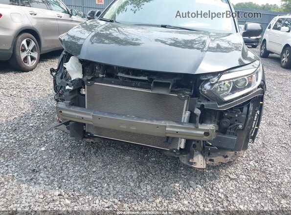 3CZRU6H37MM746973 2021 HONDA HR-V Black წინა ხედი