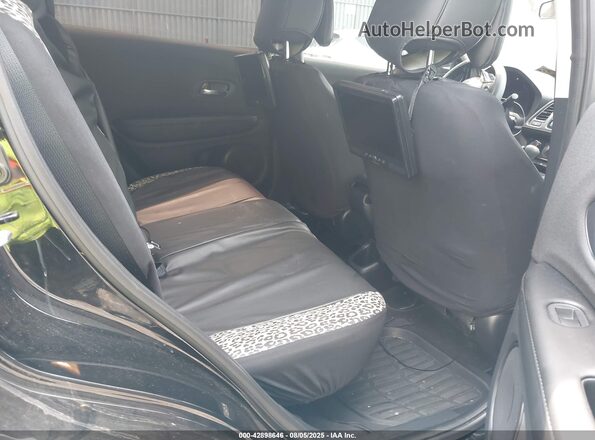 3CZRU6H37MM746973 2021 HONDA HR-V Black VIN კოდის სტიკერის ხედი