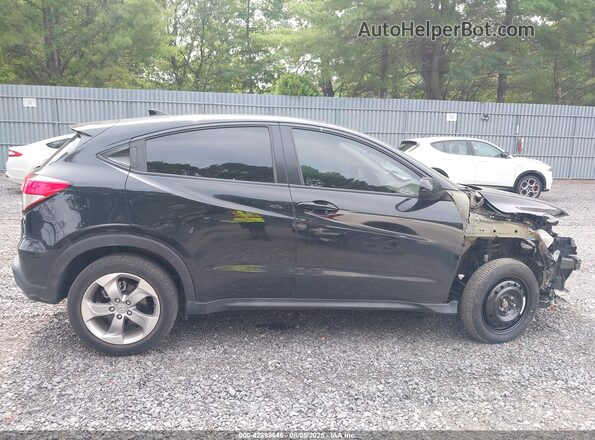 3CZRU6H37MM746973 2021 HONDA HR-V Black უკანა სალონის ხედი