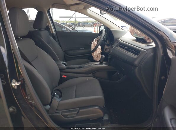 3CZRU6H38LM718887 2020 HONDA HR-V Black Front interior view