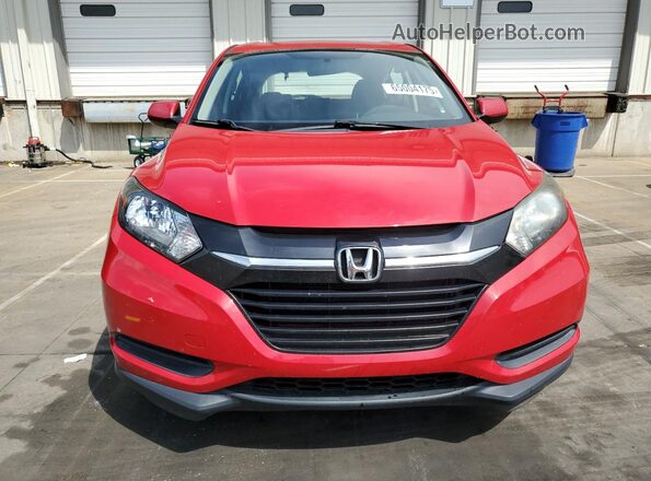 3CZRU6H3XJM731220 2018 HONDA HR-V Red 