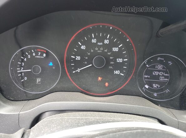 3CZRU6H3XJM731220 2018 HONDA HR-V Red 