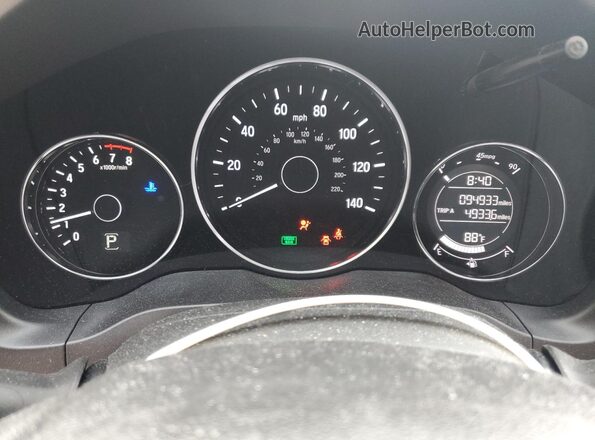 3CZRU6H54JM702264 2018 HONDA HR-V Silver 