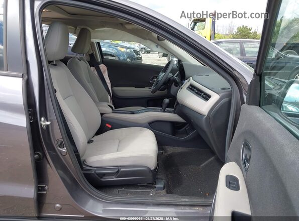 3CZRU6H54LM702851 2020 HONDA HR-V Серый Вид салона спереди