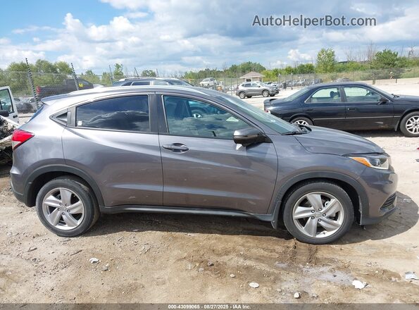 3CZRU6H54LM702851 2020 HONDA HR-V Серый Вид задней части салона