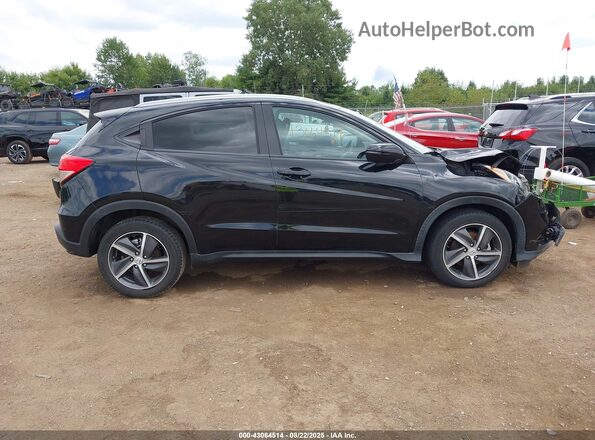 3CZRU6H54MM715018 2021 HONDA HR-V Black Rear interior view