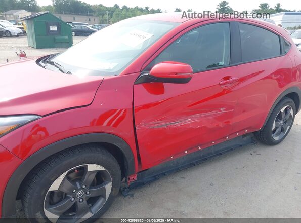 3CZRU6H55JM717517 2018 HONDA HR-V Red 