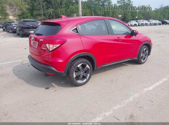 3CZRU6H55JM717517 2018 HONDA HR-V Red 
