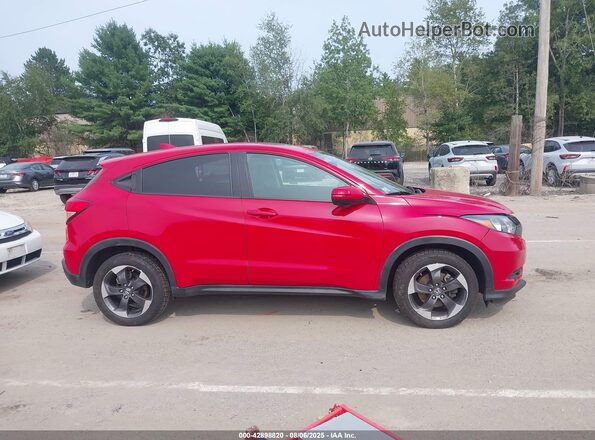 3CZRU6H55JM717517 2018 HONDA HR-V Red 