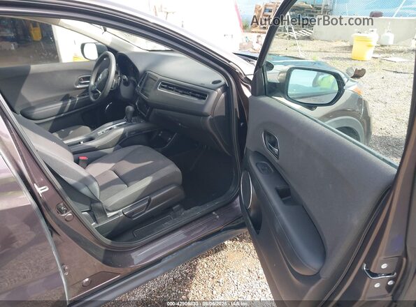 3CZRU6H57MM705325 2021 HONDA HR-V Brown Widok wnętrza z przodu