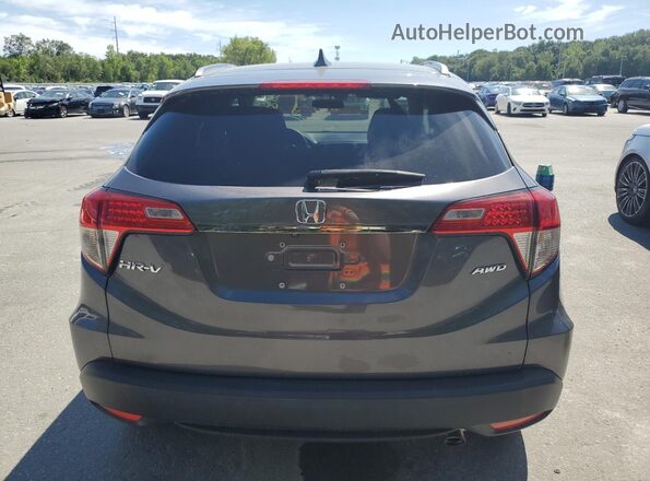 3CZRU6H57MM755738 2021 HONDA HR-V Gray Հետևի տեսք