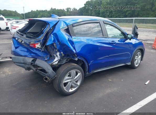 3CZRU6H79LM736141 2020 HONDA HR-V Blue Tył prawy